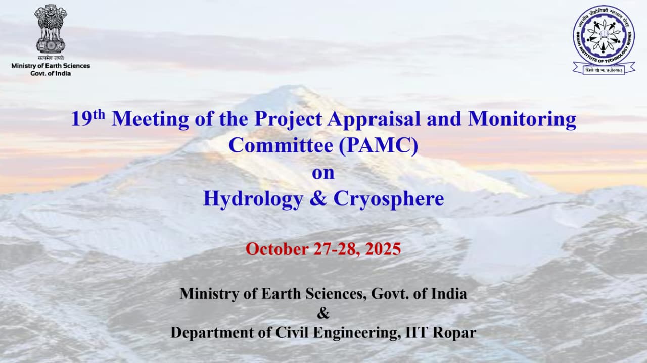 19th Meeting of the Project Appraisal and Monitoring Committee (PAMC) on Hydrology & Cryosphere